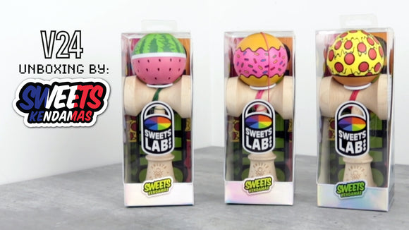 UNBOXING - Custom V24 by Sweets Paint Lab + TEST - Sweets Kendamas France