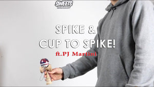 TUTORIALS - How to Spike &amp; Cup to Spike - Sweets Kendamas France 