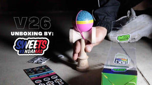 UNBOXING: V26 Custom &amp; test by Alexis Gras - Sweets Kendamas France 