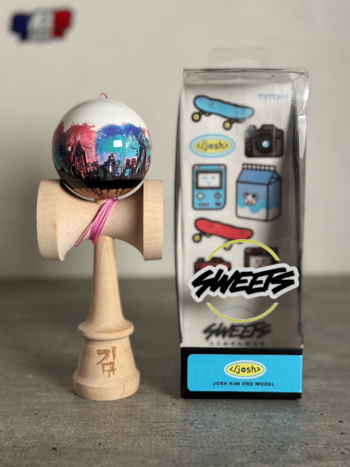 Sweets Kendamas FR - SHOP: JOSH KIM PRO MOD (BROKEN SHAPE)