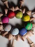 Sweets Kendamas France Bilboquet freestyle tricks anti skid beech wood bois cody grizz turbo shape 4 STRIPES classics console xbox x ball play station play box game cube game station FRASER gems ruby sapphire moonstone emeraude emerald peridot citrine rose quartz colors