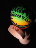 Kendama bliboquet freestyle figure bois jeu Cam Herrero Kendamalicious rasta turbo shape maple érable sweets kendamas 
