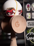 Kendama sweets kendamas CKO China Kendama open cheval fire horse feu year of the fire horse chine design wood freestyle bilboquet